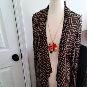 OBJEX Sheer Komono/Duster/Cardigan, 3x